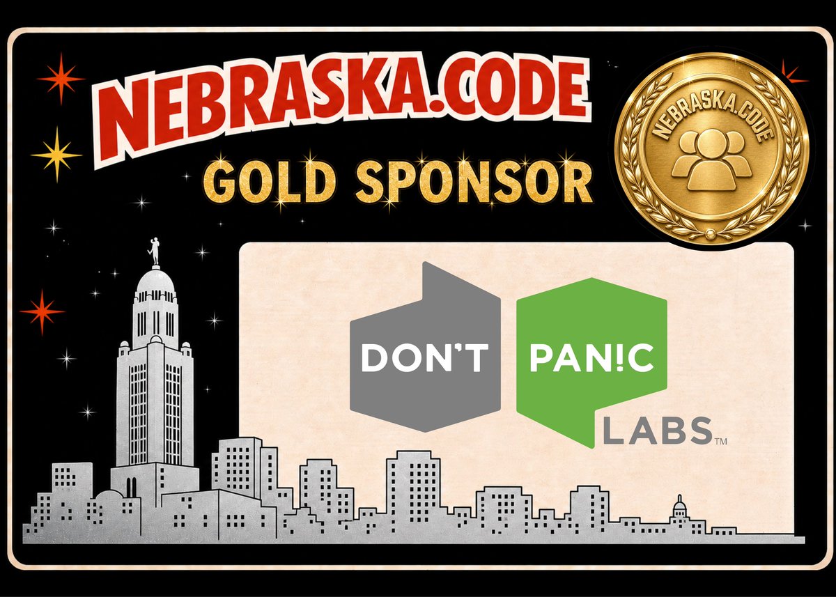amegala's tweet photo. THANK YOU! @DontPanicLabs for sponsoring Nebraska.Code() this year!

Come visit their booth July 23rd and 24th and check them out here:
https://t.co/nbAbYFxbv9

#TechCommunity #DevConference #Networking https://t.co/wZzS5WU7wh