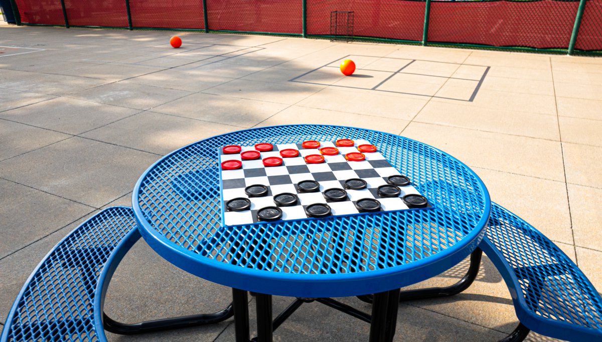 TCMIndy's tweet photo. New ways to play have arrived at @rileychildrens Sports Legends Experience. Challenge your family to classic backyard favorites like hopscotch, cornhole, &amp; more in our new outdoor play area. There's fun waiting for everyone. https://t.co/GE6vfUn8eH