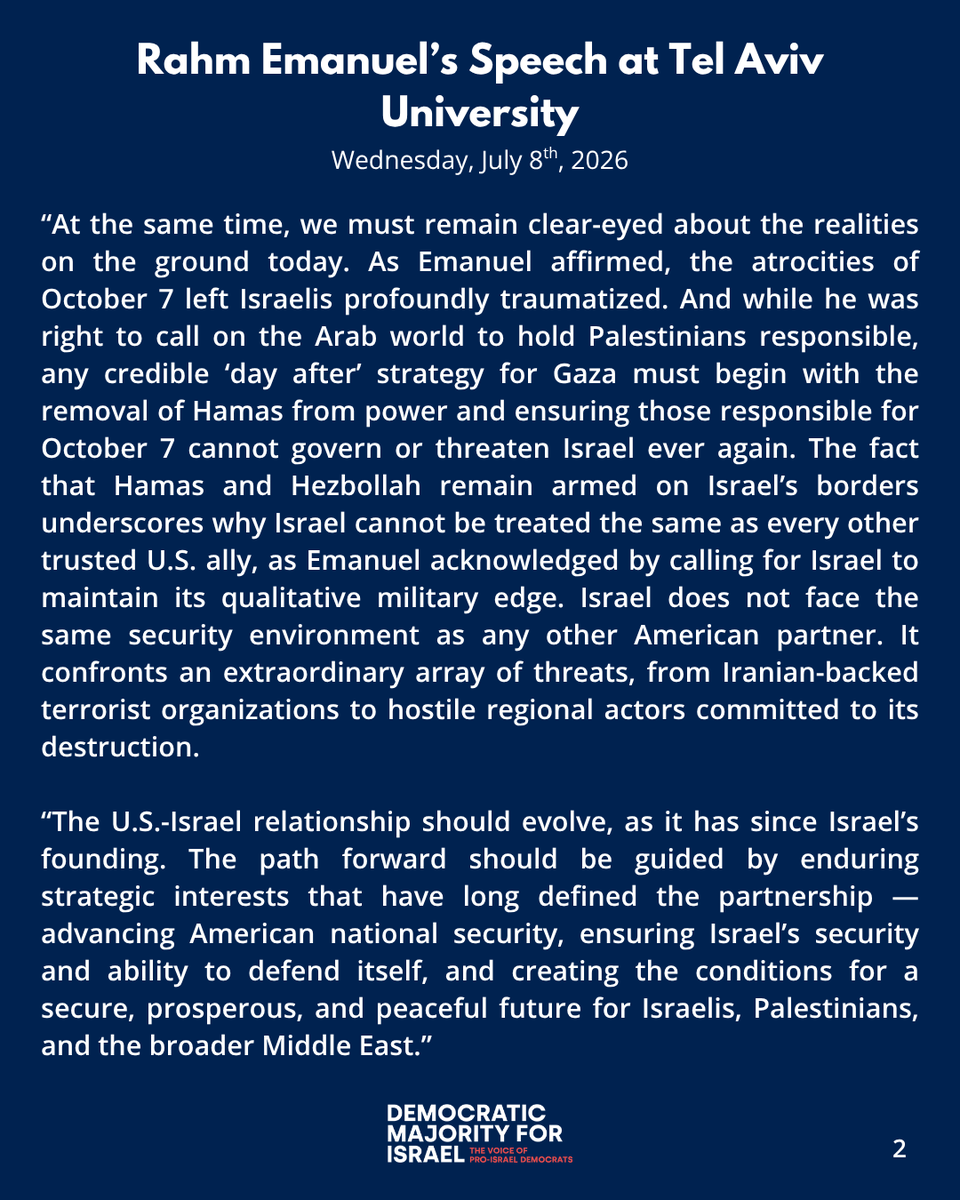 Democratic Majority for Israel tweet media