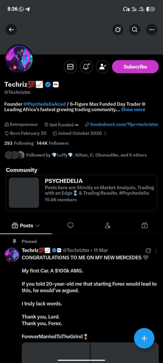 WatchmanJoe's tweet photo. @Techriztm @PsychedeliaAcad @FundedNext @TraderHadesh Done https://t.co/dhXGH1gFHJ
