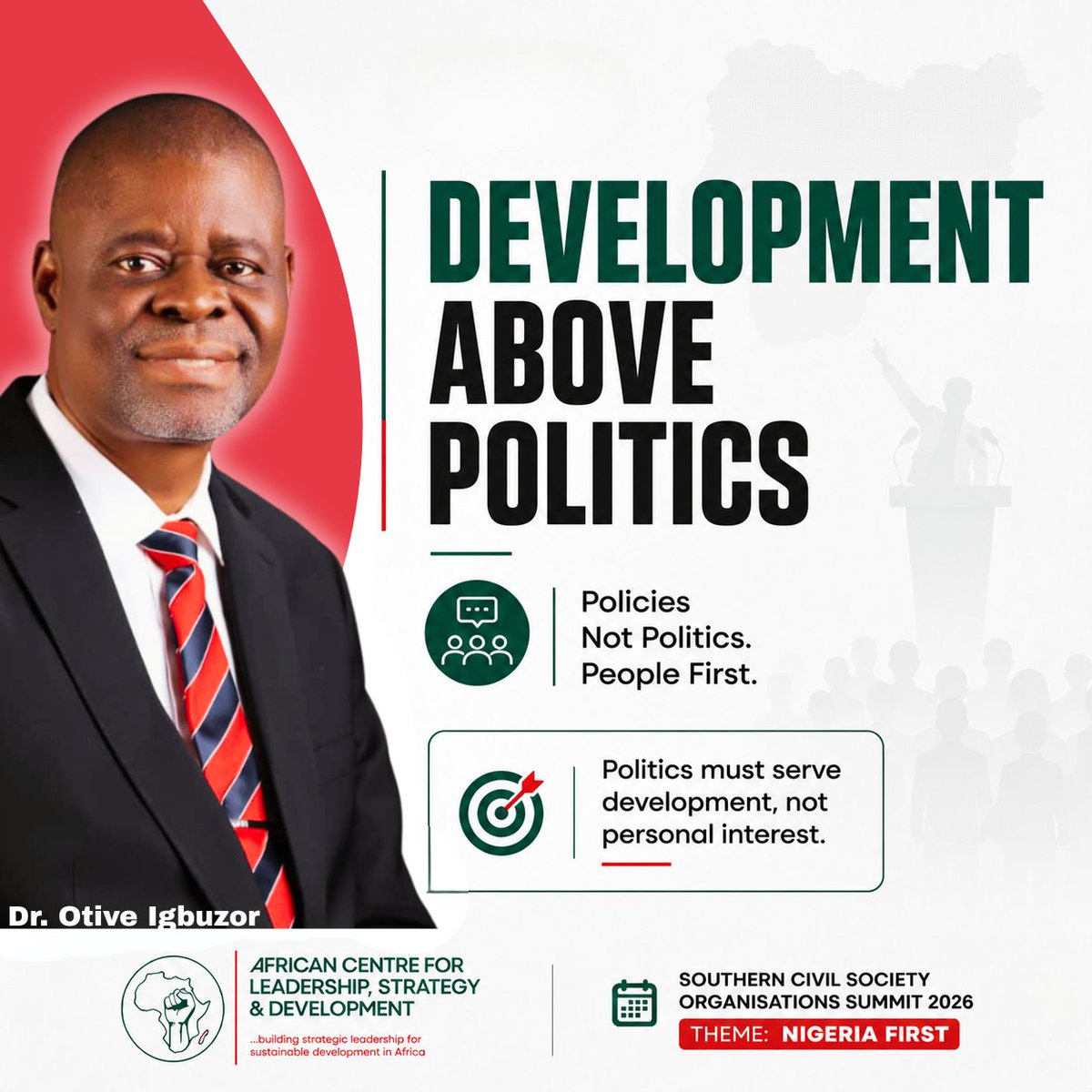 centrelsd's tweet photo. Today, 8 July 2026 at the Southern Civil Society Organisations Summit 2026 in Lagos under the theme "Nigeria First."
#NigeriaFirst 
#CentreLSD 
#Leadership 
#Governance 
#Development https://t.co/DeEEBS7DUi