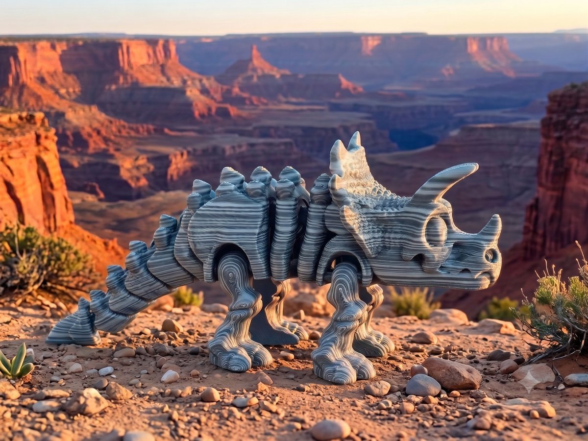 TripleThread3d's tweet photo. These little triceratops prints are ready to roam your shelf. They are available in S ($5), M ($10), and L ($18). Perfect for collectors, desk buddies, or anyone who loves tiny dinos. #dinopals #dinocrew #triceratops They are available on our Etsy store: https://t.co/dPwUuFsuo6 https://t.co/EYJhOt9trC