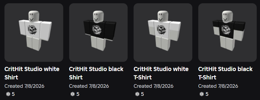 CritHitsStudio's tweet photo. We have released new fan merch that you can purchase to support us.

Buy it here:
https://t.co/AdgTLjAZKX https://t.co/H5HqqPOImC