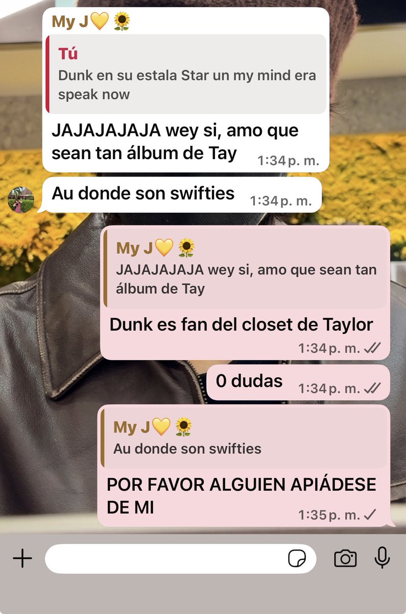 melyyade's tweet photo. Hola @windeer123 y yo ocupamos Au de Dunk siendo fan de Taylor 

Alguna escritura que se apiade de nosotras https://t.co/8FE7YYR4Dw