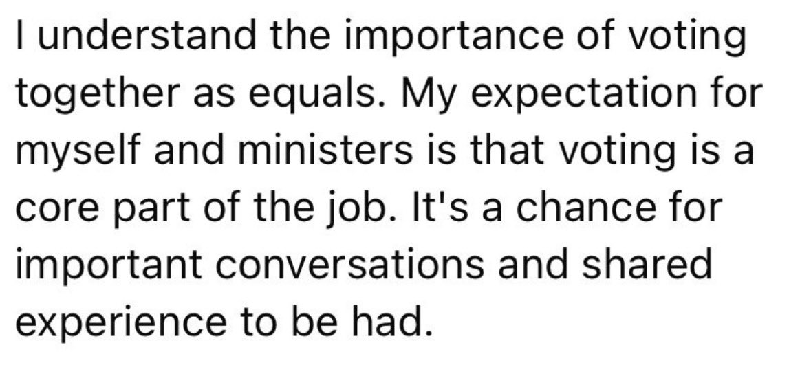 patrickkmaguire's tweet photo. Obviously all of this is an implicit — just about — critique of Starmer’s style of party management but this bit is particularly pointed

For a long time KS was seldom seen in the division lobbies… https://t.co/XSpCHaX3Yd
