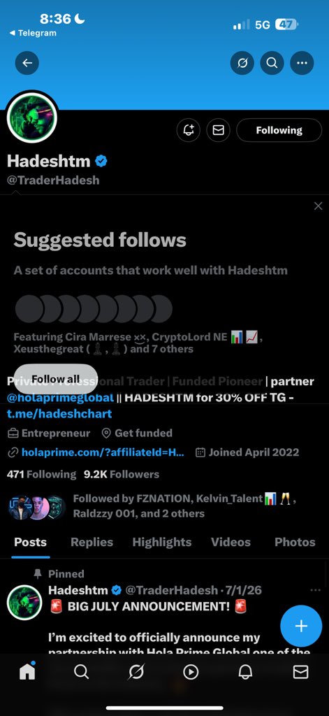 Enummanuel01's tweet photo. @Techriztm @PsychedeliaAcad @FundedNext @TraderHadesh Done ☑️ 🤲 https://t.co/ACdP5Qh7WI