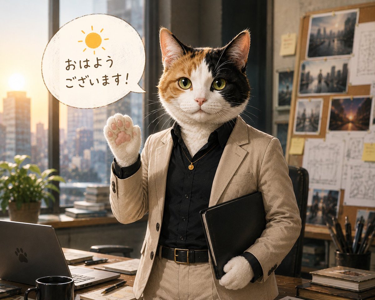 おはようございます😊 今日も頑張りましょう*(ˊᗜˋ*)و