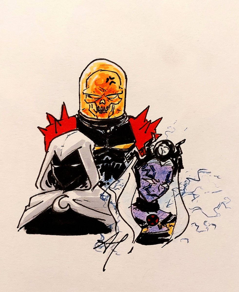 pasta_alpha's tweet photo. I miss playing to Contest of champions, it helped me draw often, but that game is hard to get back into... #MCOC #Marvel https://t.co/SephFK9Eo6
