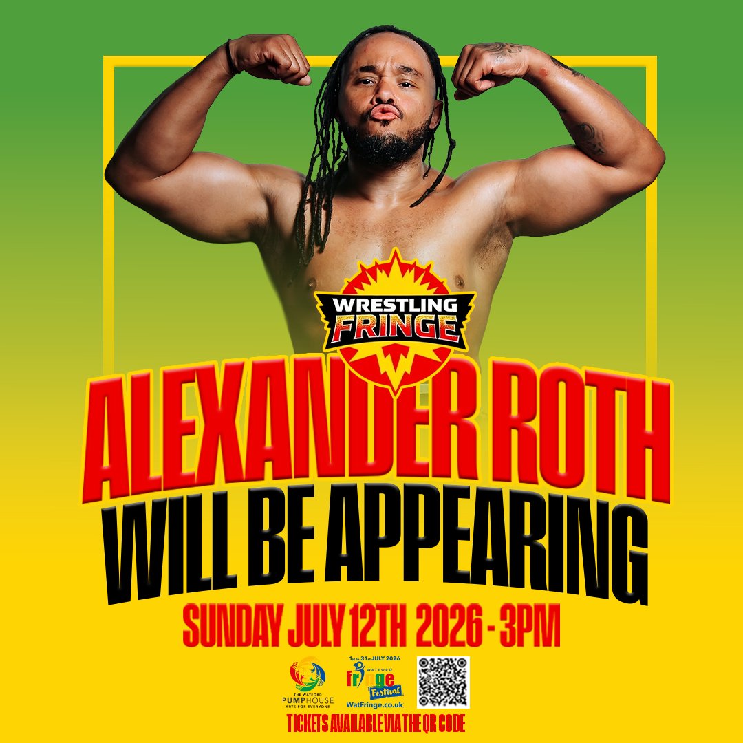 WrestleFringe's tweet photo. 🐺 𝗔𝗟𝗘𝗫𝗔𝗡𝗗𝗘𝗥 𝗥𝗢𝗧𝗛 comes to the Fringe!

Competing in non-tournament action at the @WatFringe Wrestling World Cup, @A_Roth7 thrills fans with a stunning combination of speed, agility and power!

#WatFringe #WatFringe26 #WrestlingFringe https://t.co/vQJqbjSBxF