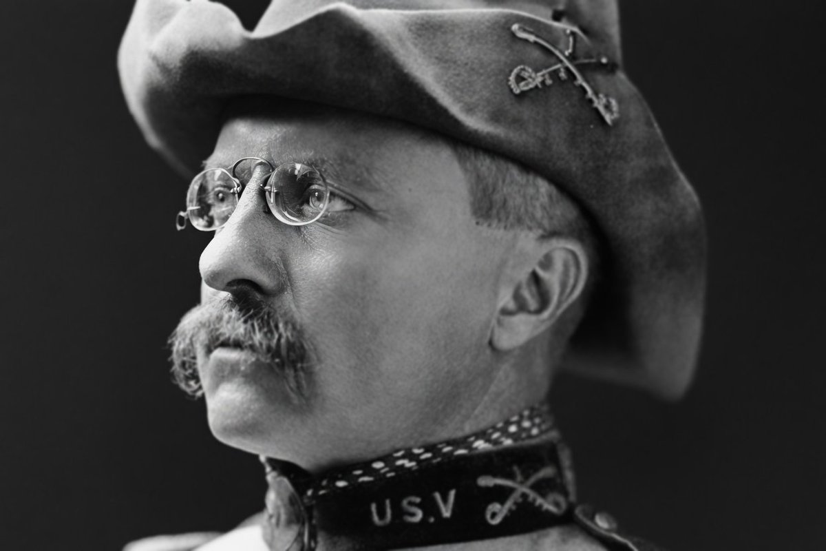 OldeWorldOrder's tweet photo. TEDDY ROOSEVELT: "One of the main vices of socialism is that it is blind to everything except the merely material side of life. It has no moral foundation." https://t.co/VafVS84sQ4