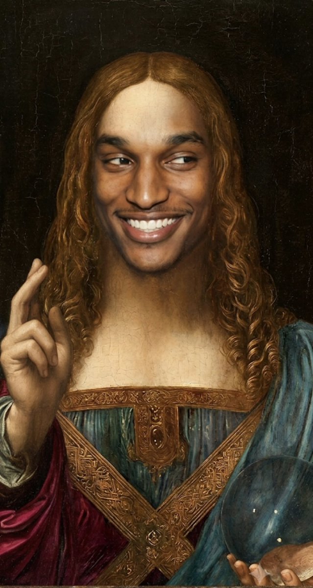 ztok_sol's tweet photo. A true masterpiece isn’t built overnight. $ANSEM sitting under $300M MCAP right now, but we are inevitably flipping the original $450M Salvator Mundi, 
the most expensive painting in the world.
Loading zone.  🌎👑
@blknoiz06 https://t.co/M7hfROqmho