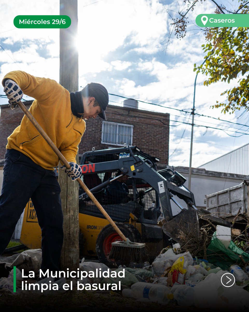 Municipalidad3F's tweet photo. ✨Eliminamos de una vez por todas el basural de Olavarría y Parodi en #Caseros con un gran trabajo de repavimentación y plantación sobre este sector.

Lo que terminaba con una esquina nuevamente sucia, se transforma para mantener la limpieza en #3F. ¡Cuidemos lo que es nuestro!🚯 https://t.co/C2hz1kZPrL