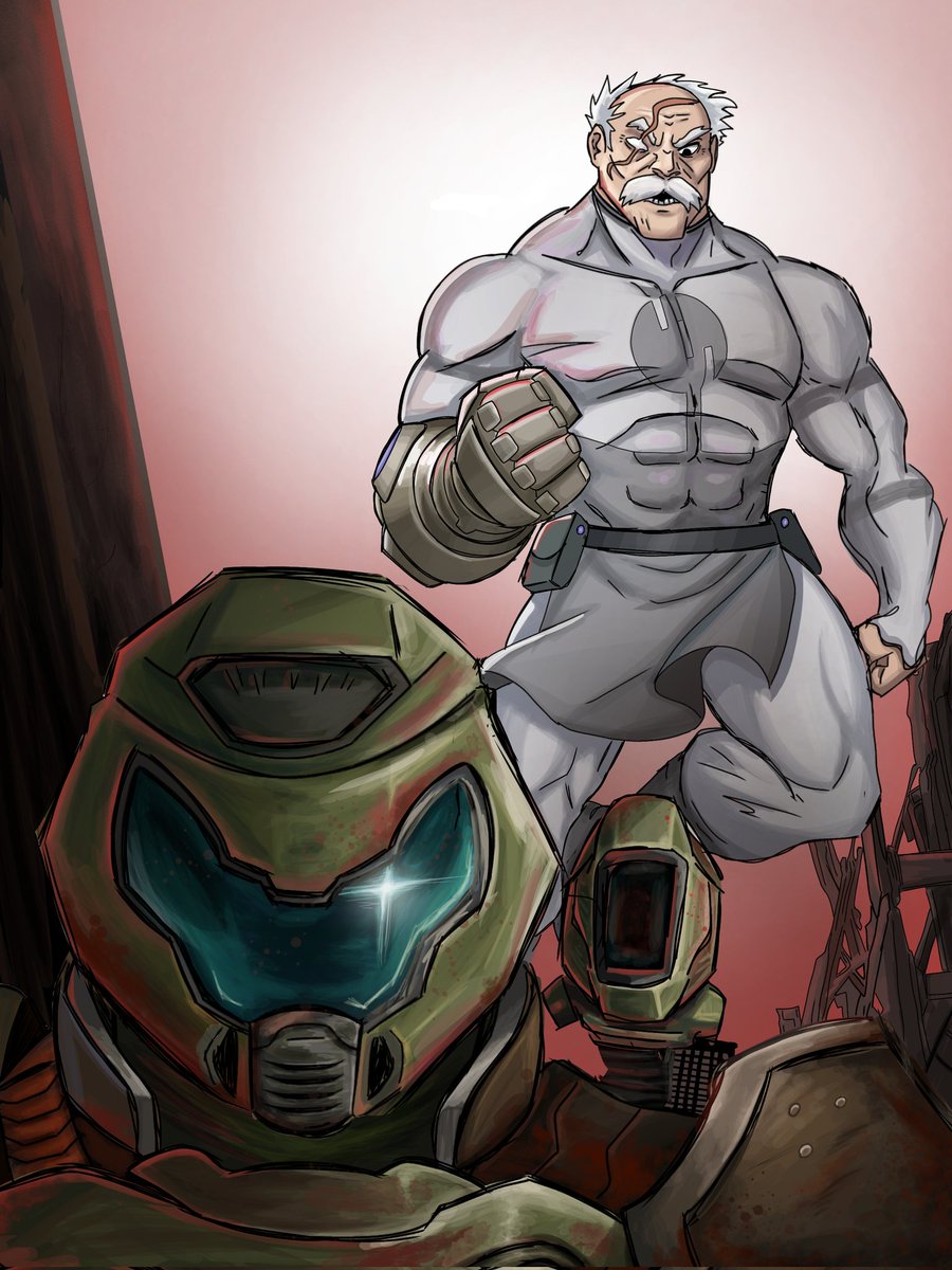 Rebbit_man's tweet photo. Stand ready for my arrival, WORM!

#Doom #DoomSlayer #invincible #Conquest https://t.co/c3nJdyU7wt