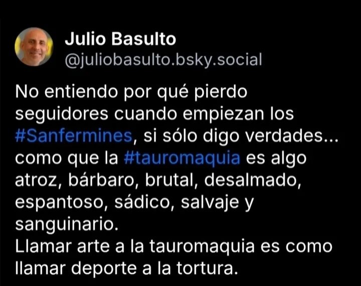 cabocla2001's tweet photo. #LaTorturaNoEsCultura #StopTauromaquia #MisionAbolicion #NoAlMaltratoAnimal #sanfermines2026 https://t.co/CcKlYCLdi4