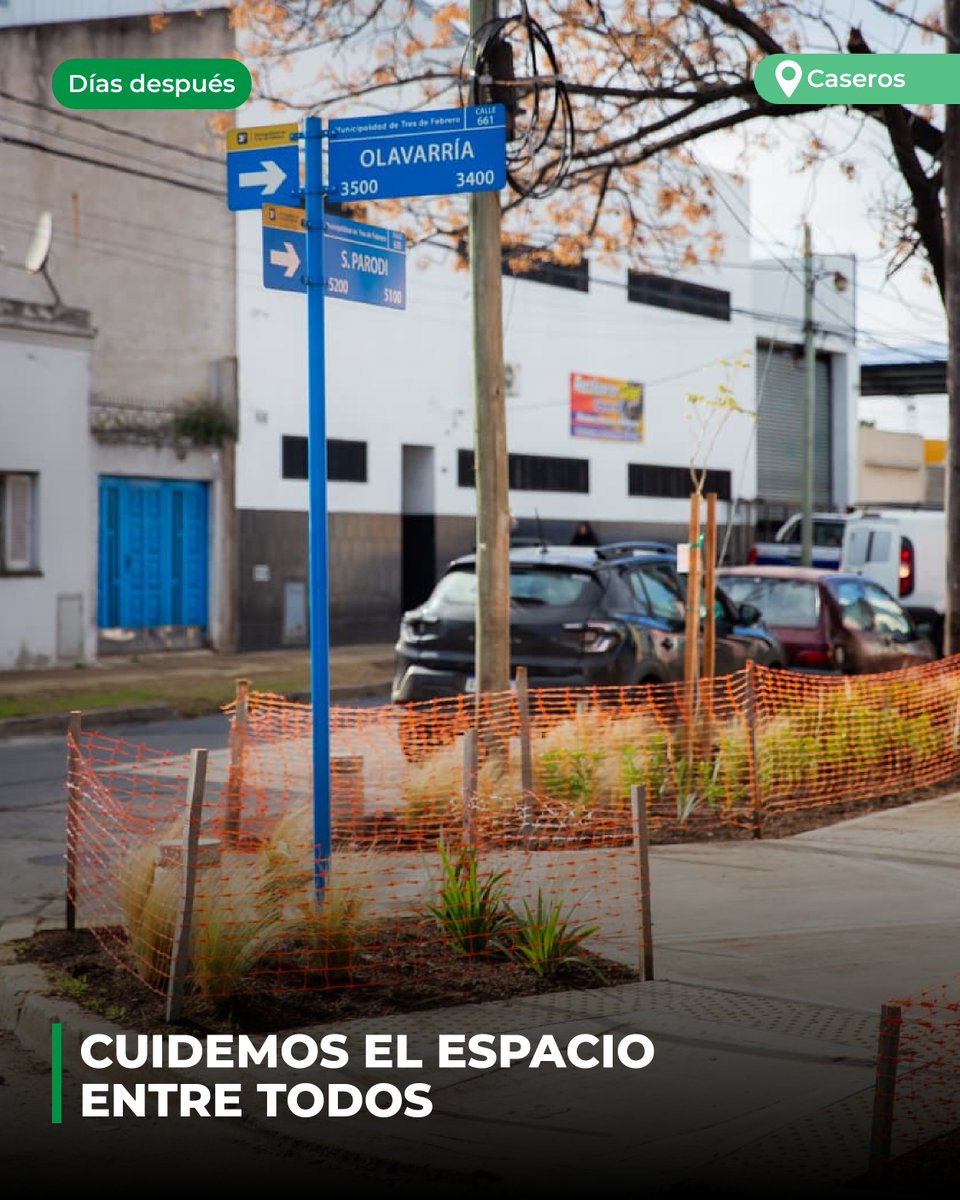 Municipalidad3F's tweet photo. ✨Eliminamos de una vez por todas el basural de Olavarría y Parodi en #Caseros con un gran trabajo de repavimentación y plantación sobre este sector.

Lo que terminaba con una esquina nuevamente sucia, se transforma para mantener la limpieza en #3F. ¡Cuidemos lo que es nuestro!🚯 https://t.co/C2hz1kZPrL