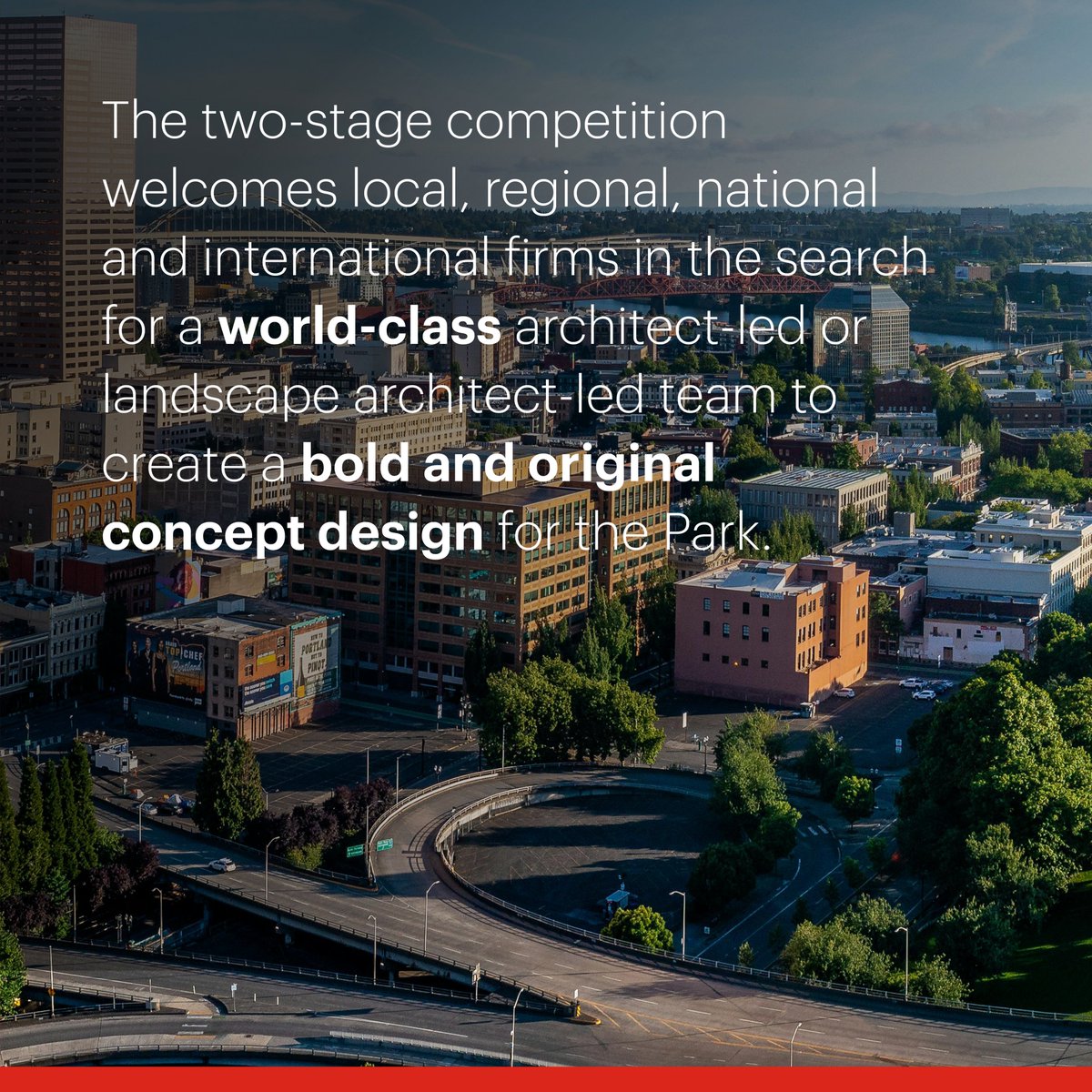 malcolmreading's tweet photo. Portland Parks &amp; Recreation (PP&amp;R) today launched the two-stage open design competition for Governor Tom McCall Waterfront Park. Follow the link for more information and how to enter online: https://t.co/6ZRx3ESxGU https://t.co/2c1YjGy91O