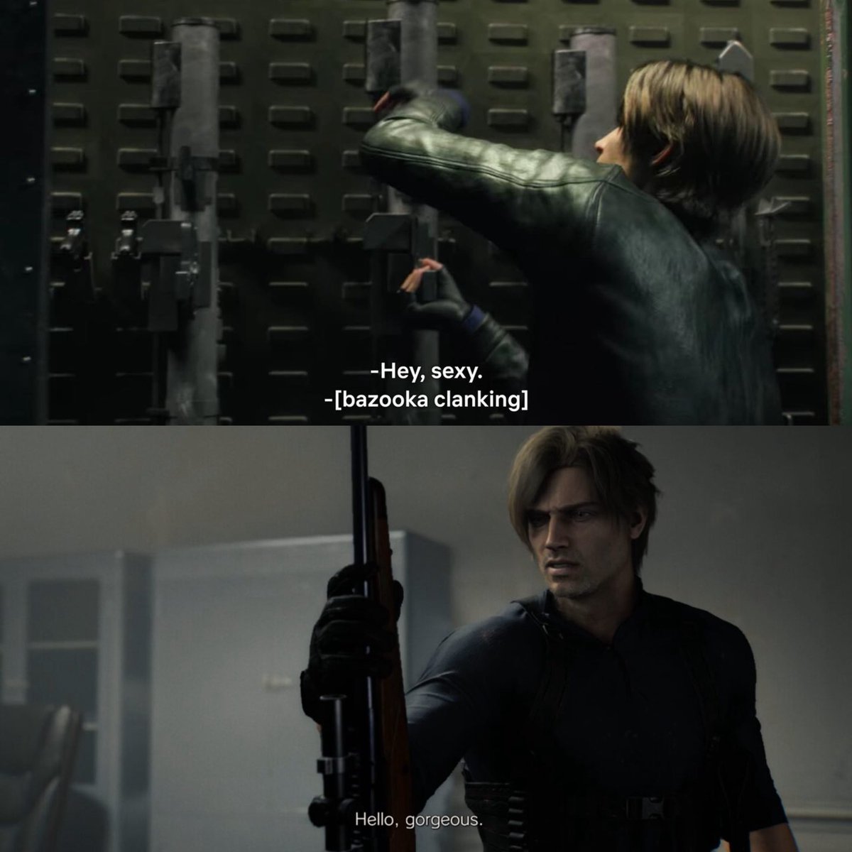 nightswayness's tweet photo. Infinite Darkness x Resident Evil Requiem 

He’s so 😭 https://t.co/VT48IAPsxw