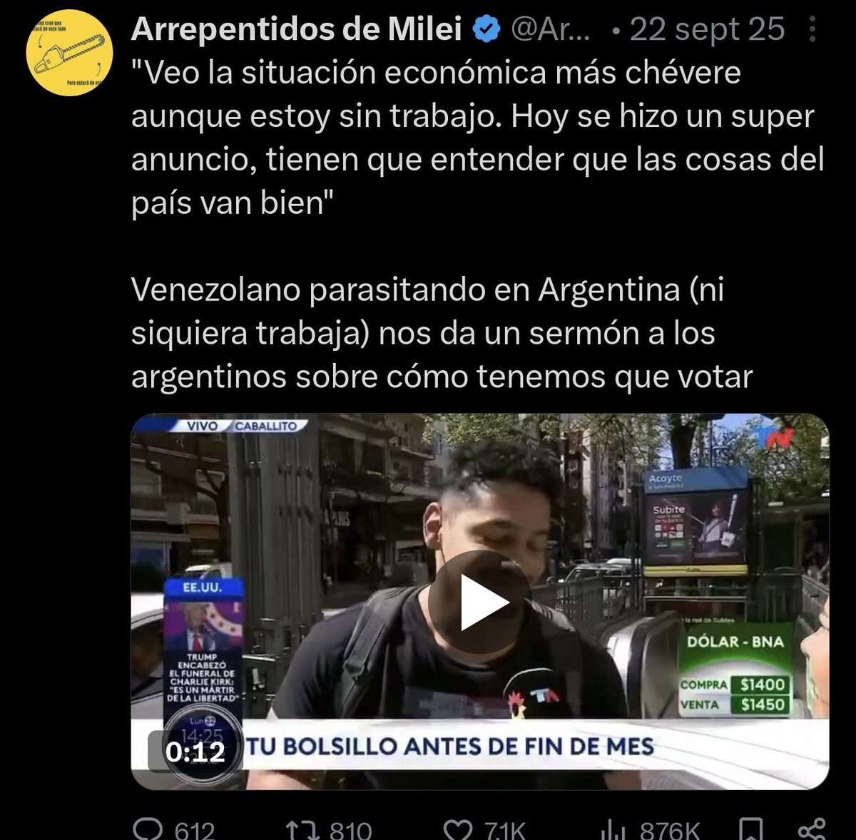 DeniedViolence's tweet photo. @Kathiosca @ArrepentidosLLA Un racista de mierda como la mayoría de los hambrientinos https://t.co/5vyHVMurbL