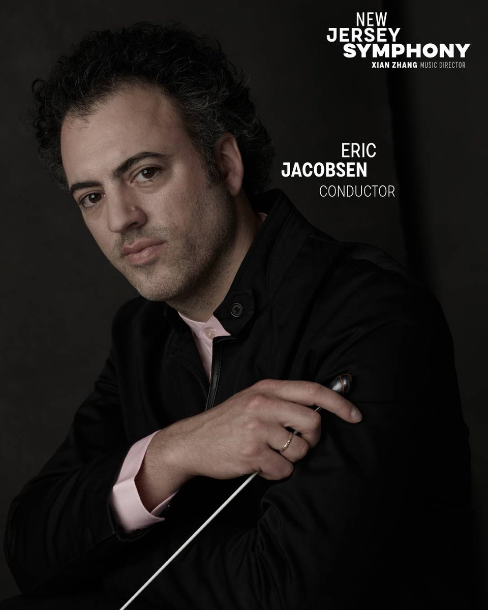 njsymphony's tweet photo. Artist Spotlight: @EJacobsenMusic is back to conduct @njsymphony’s Cone Composition Institute Concert! 🪄

Eric combines fresh interpretations of the traditional canon w/ cutting-edge collabs across musical genres.

Get tix to experience Eric in action at https://t.co/VF27dAi4oK. https://t.co/6tpo0zGihn