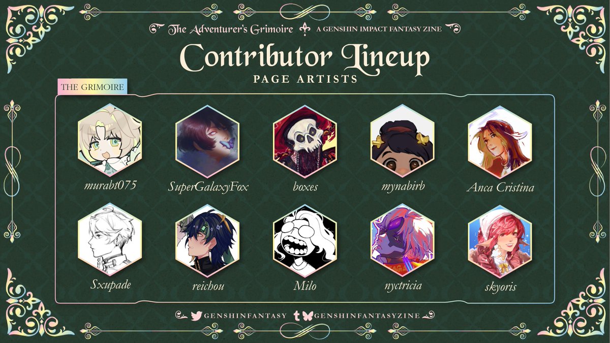 GenshinFantasy's tweet photo. Some more of our page artists...
@murabt075 @SuperGalaxyFox1 Boxes/exhausted-undead @mynabirb @ancasketches @sxupade @shinonometenma Milo @nyctricia skyoris 

@bui_nuy @Durindooodle @Bluilea @wainutter @aryarych @artsophiehml @offbrandkiwii @jiamitsu @MOONZULI EarthtoCaptainSky https://t.co/YzPYLodd98