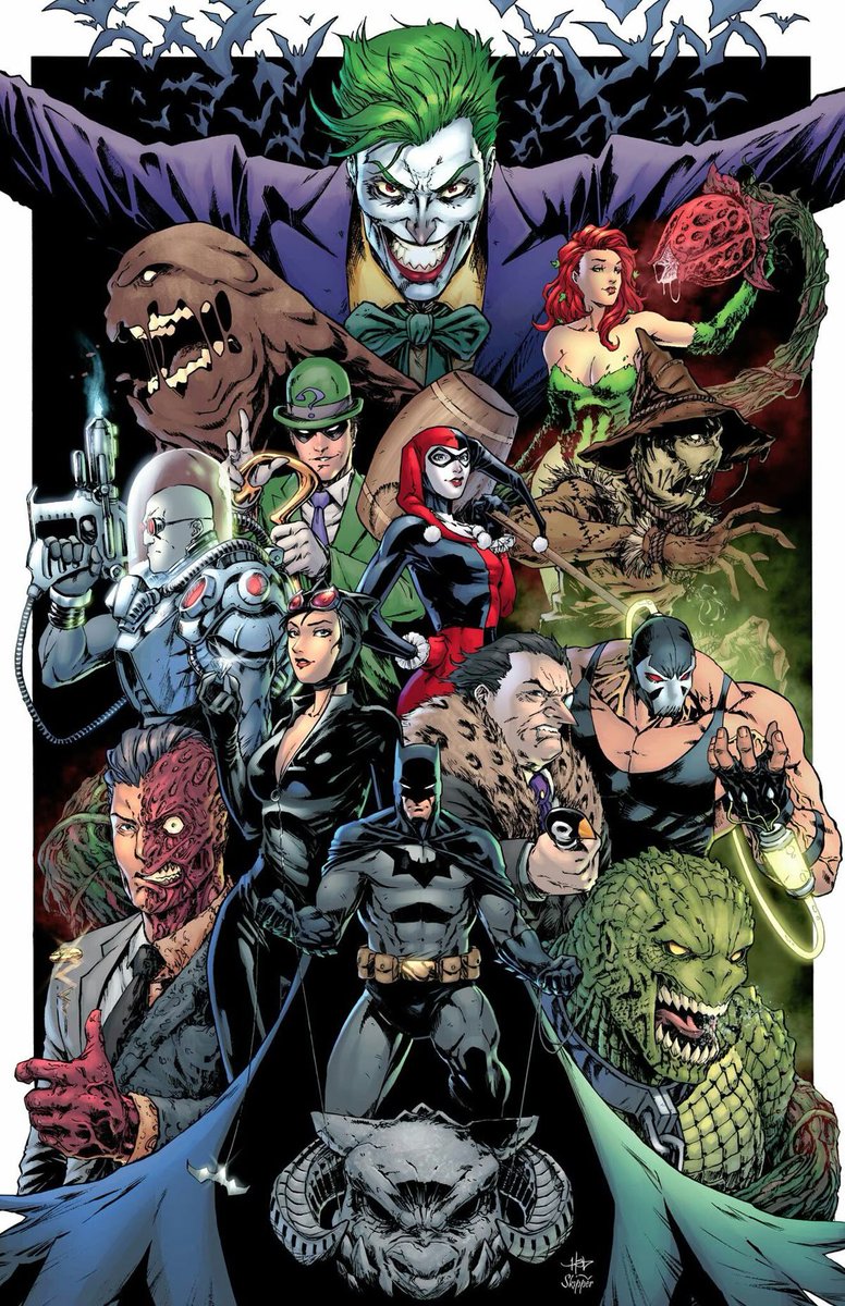 DCUAlert's tweet photo. Who's your favorite Batman villain of all time? 🦇 https://t.co/9GSwWAyttx