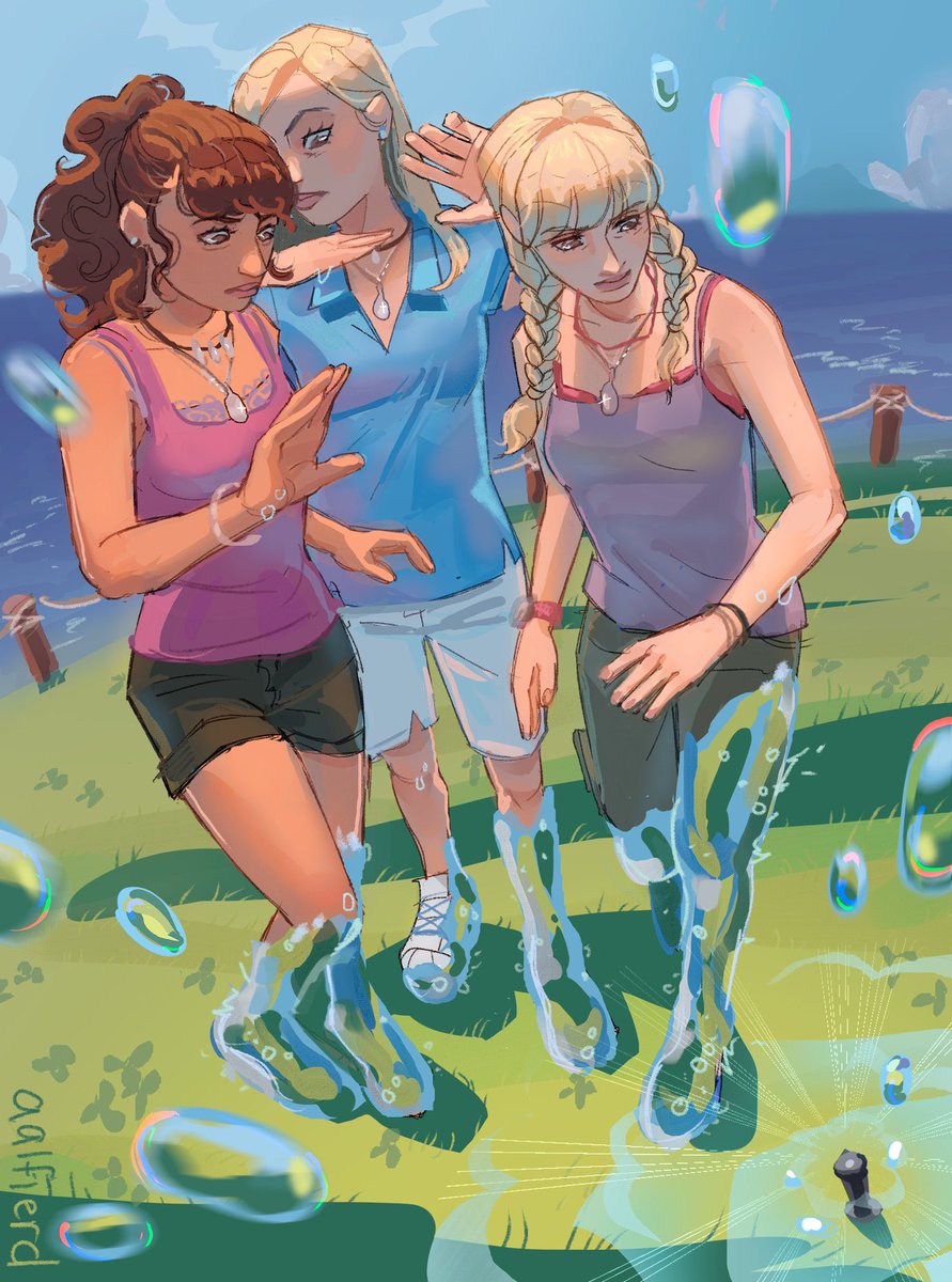 aalfierd's tweet photo. happy 20th anniversary to my favorite australian mermaids 🧡 #h2ojustaddwater https://t.co/HdQ9gqmruO