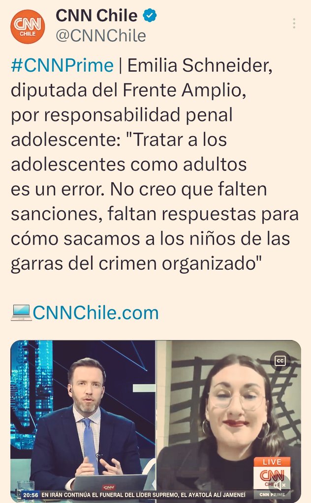 ayala_rodolfo's tweet photo. 📢 El diputade @emischneiderv dice que no se puede tratar a los "niñez" delincuentes de 13 años como adultos, pero si un menor de 3 puede hormonizarse y hasta cambiarse de sexo... así son los @elfrente_amplio enfermos mentales. https://t.co/uBVTZ8AvK3