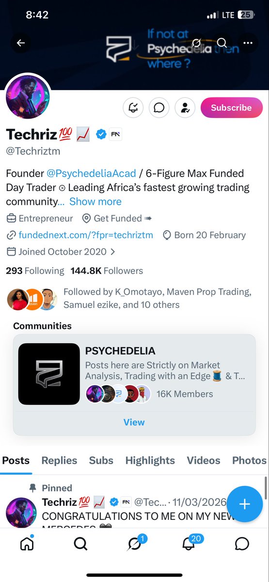flixzy_lee_'s tweet photo. @Techriztm @PsychedeliaAcad @FundedNext @TraderHadesh All done🙏 https://t.co/XBW5M6Tnbn