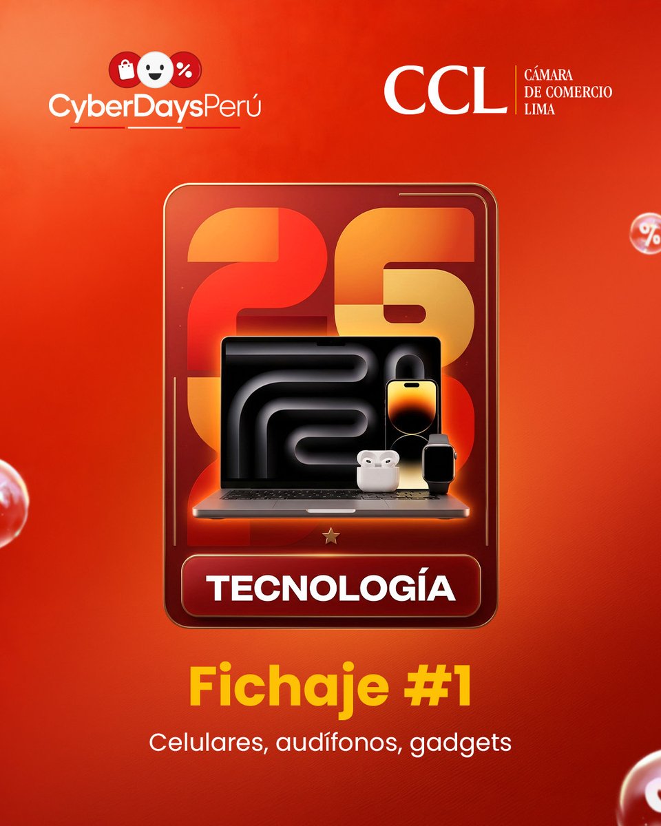 CyberDaysPE's tweet photo. ¿Cuál es tu estrategia para este CyberDays? 🤔⚽ ¡ÚLTIMO DÍA DE LOS CYBERDAYS!
Desliza y conoce a tus jugadores clave: Tecnología, Moda, Hogar y Belleza. 😎
¡Arma tu equipo y prepárate para los mejores goles en ofertas! 🛍️💸 https://t.co/ILJC9H5So7