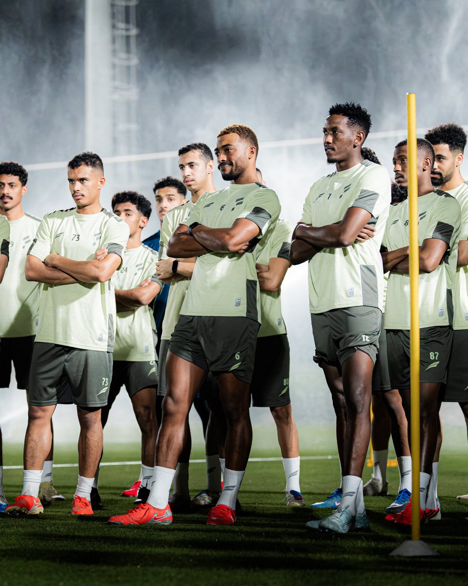 EnFatehclub's tweet photo. Wednesday, July 8 ๐:
โช๏ธ #AlFateh ramps up preparations before departing for the external camp. https://t.co/ronHbmDJIB