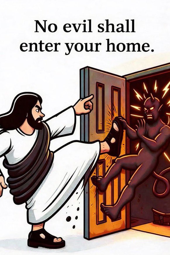 whisper_faith0's tweet photo. No evil shall enter my home. https://t.co/SMQkN2zN5t