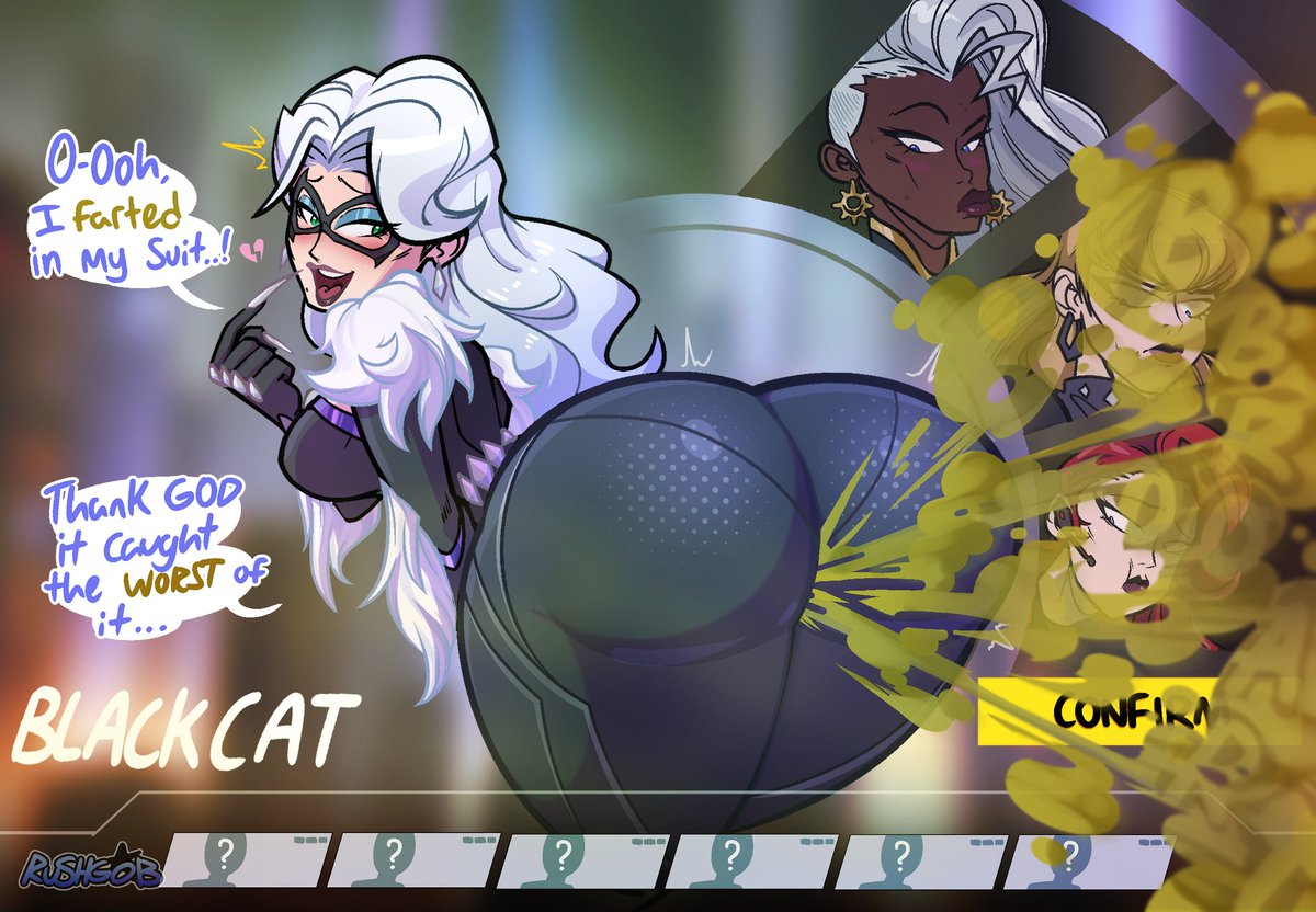 Gobrushrush's tweet photo. Black Cat picked a bad time to flaunt her wagon to the other girls 🍑 https://t.co/oekbvCSX6q