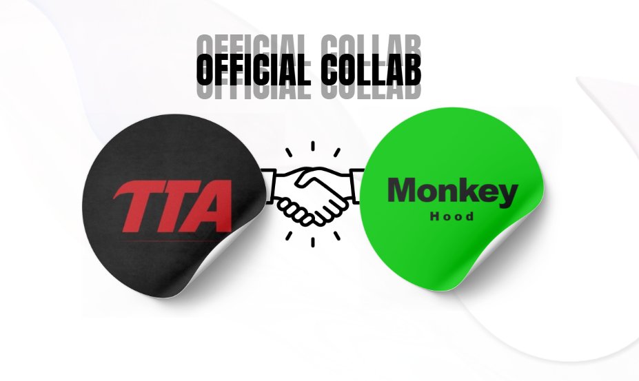 TTAlliance_'s tweet photo. We’re thrilled to announce our collab with @MonkeyHoodNFT  !

This isn't just a collab, it's a strategic alliance to build, innovate, and drive Web3 forward together. Get ready to see what happens when the best minds connect. The future is bright!

WL spots giveaway in our Discord soon!