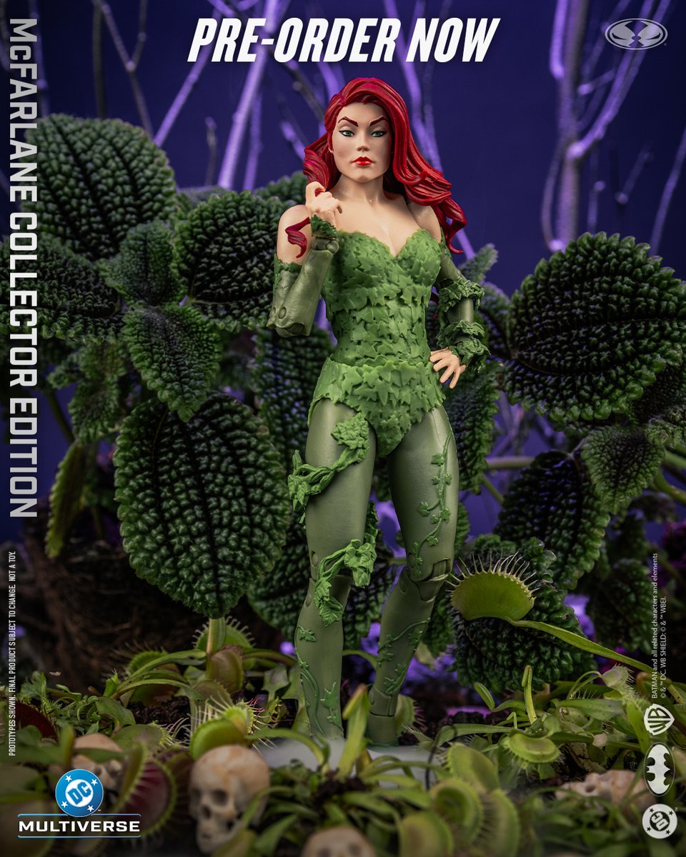 mcfarlanetoys's tweet photo. Poison Ivy™ (DC Classic™) McFarlane Collector Edition #62 is available for pre-order NOW at select retailers! ➡️ https://t.co/2ib5Bjf6PB   

7" deluxe action figure includes vines, extra hands, art card and base  

#McFarlaneToys #Batman #DCMultiverse #PoisonIvy #McFarlaneCollectorEdition