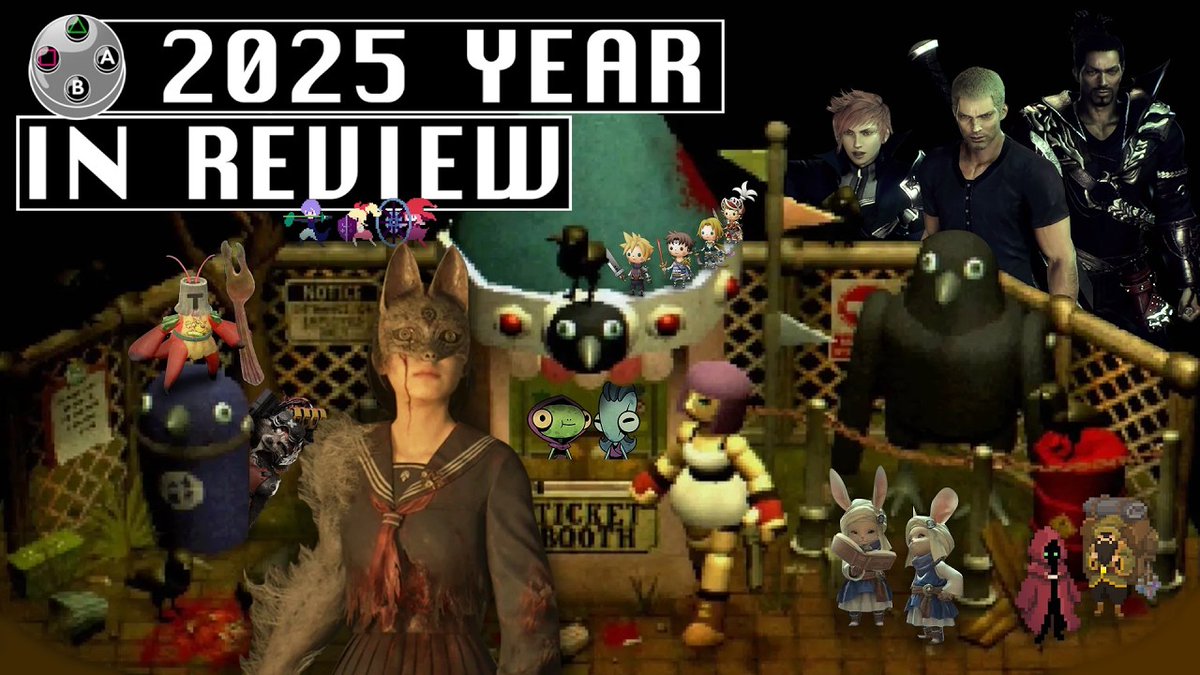 FourFaceButtons's tweet photo. New video going over all the games I played last year. It kind of sucks that so many games were on PS5 considering the recent news; it makes me a little ashamed to use this console. I highly doubt I'll get the PS6 in the future unless there's a change.
https://t.co/jY8JydFOHL https://t.co/oIzru3ESy8
