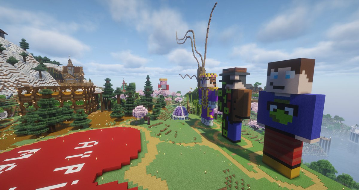 colmenaqsmp's tweet photo. Mientras que Colmena sigue preparando el evento en el norte. en otro lugar las abejas empiezan la preparación del jueves de lechita en la gran facción de Colmena.

Únete a ellas mañana en el evento conectado en @playqsmp https://t.co/W9WRiJXp5t