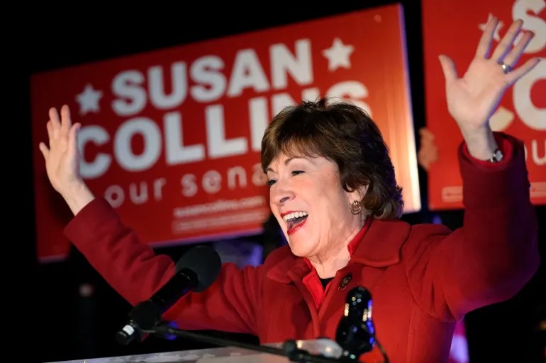 PpollingNumbers's tweet photo. New - Senate poll - Maine

🔴 Collins 47%
🔵 Platner 42%

🔴 Collins 48%
🔵 Mills 37%

PPP #B - LV - 7/7 https://t.co/tfzBjJRVXd