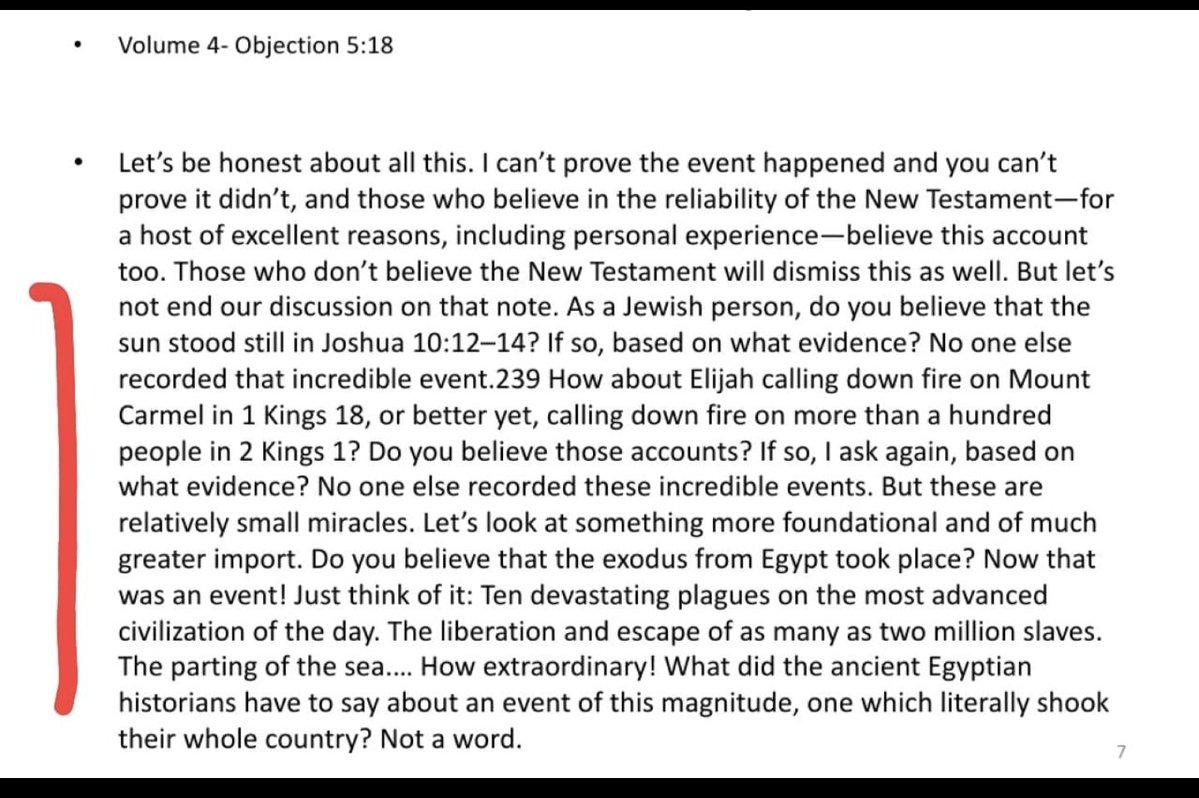 ZakirHussainMDI's tweet photo. @JeromeChukwuwem While you mock the moon split miracle let's see the admissions made by your own scholars/apologists on Biblical miracles.
Here is Dr Michael L Brown https://t.co/0Ny7JdcjdD