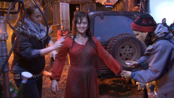 evil dead mia red dress Feast on this, motherf*cker!  This Barbie is a final girl! Here's my  custom #MiaAllen from #evildead2013   chainsaw included! I LOVE THE EVIL  DEAD FRANCHISE SO MUCH and Mia is