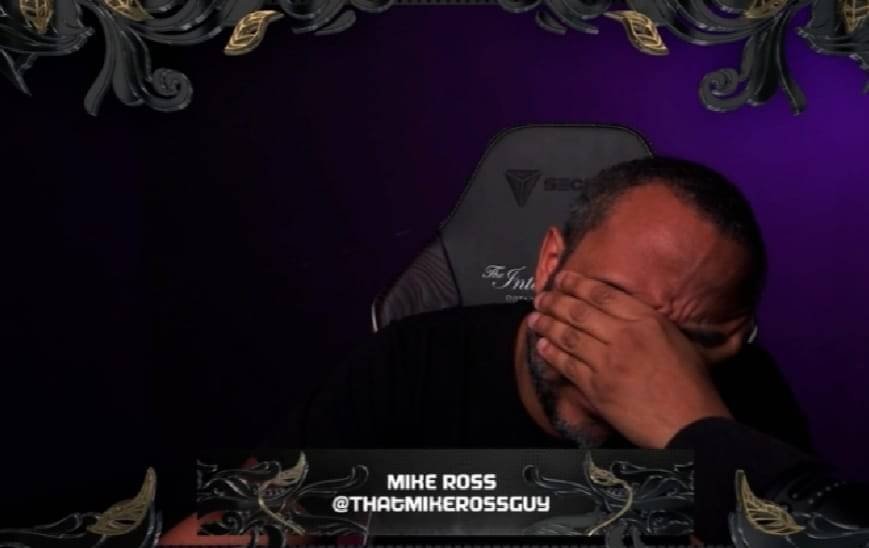 ogmike's tweet photo. @ThatMikeRossGuy after he plays Six for 10 minutes https://t.co/tDOjj5RFeG