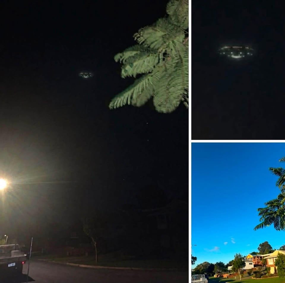 encountersPOV's tweet photo. @WorldNews_X_ 🛸 That craft looks like the one captured in Australia a couple days ago 👁️🚨 https://t.co/U4ScaLkLyx