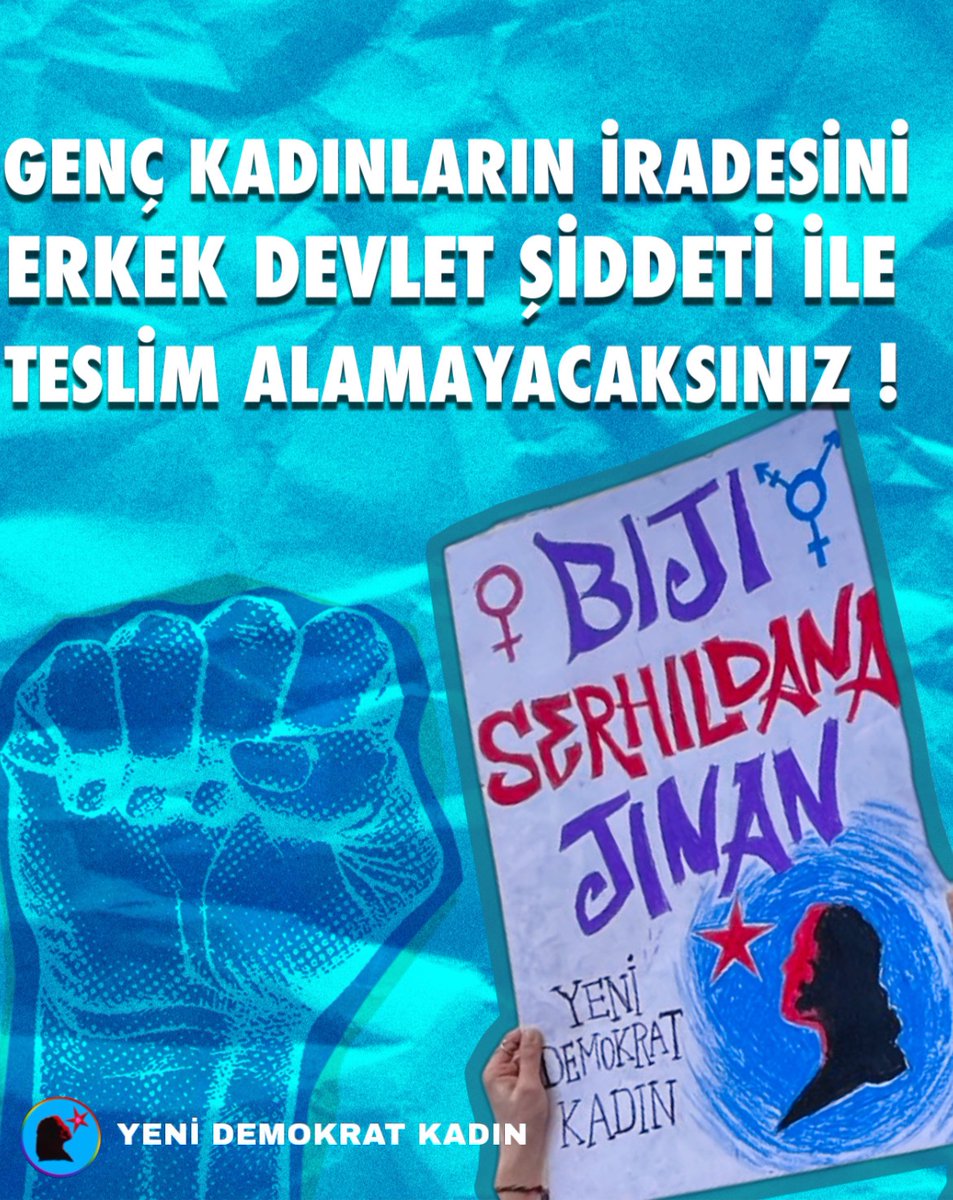 ydkonline3's tweet photo. Dün Kadıköy'de gözaltına alınan  genç kadınlar erkek devlet şiddeti ve işkencesinin hedefi oldu.
SKM(@skmresmi2 )'li arkadaşımıza elektroşok işkencesi uygulandı.
Halkların katili ve kadın düşmanı NATO'ya karşı mücadelemiz sürecek!
Genç kadınların iradesini teslim alamayacaksınız! https://t.co/qbA5LW9iUV