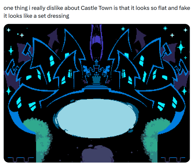 funnyaralyn86's tweet photo. i think deltarune is the game with some of the most "thats the point" criticisms ever https://t.co/LXjD0Rpho4