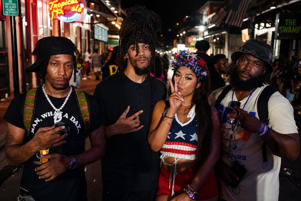 VooOrleans's tweet photo. ESSENCE FEST 4TH OF JULY WEEKEND.🎬🎭

#NightKrew #EssenceFest2026 https://t.co/lx4aAMuDRw