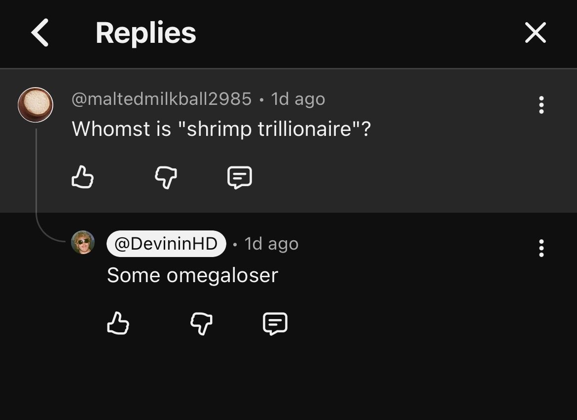 Shrimp Billionaire tweet media