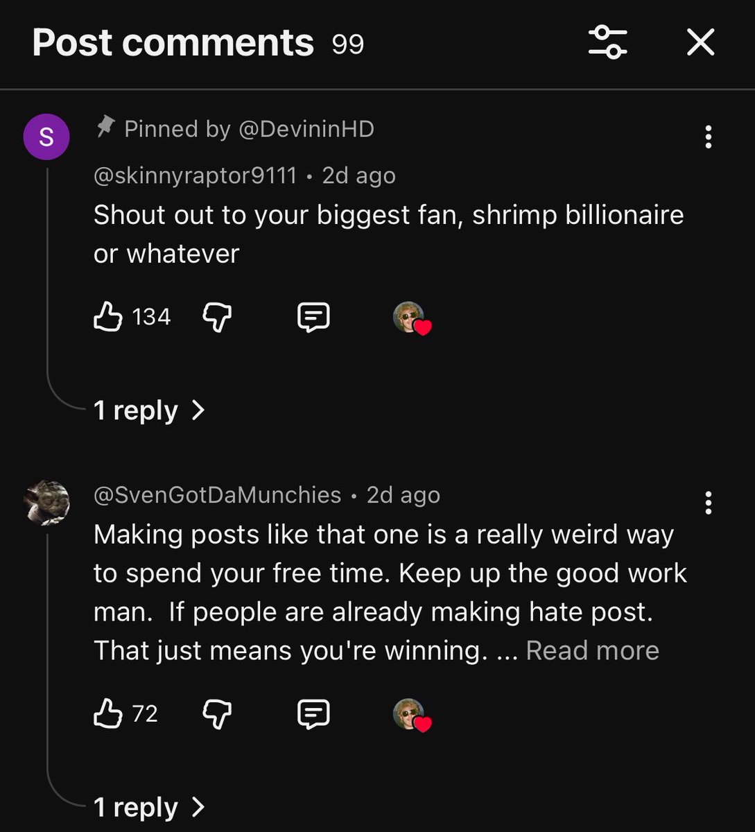 Shrimp Billionaire tweet media