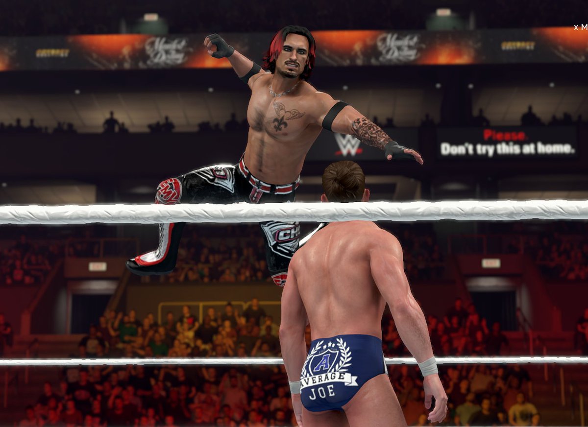 MoKeS_13's tweet photo. Sandie hit me with several banger comms this morning (again thanks man &amp; sorry for my impatience)! 

Think this one might end up being my favorite caw I've ever had! 

Shop w/ @freespacesandie for some dope customs! 
I'll drop some soon...

#WWE2K26 https://t.co/4B5DW5zRIk