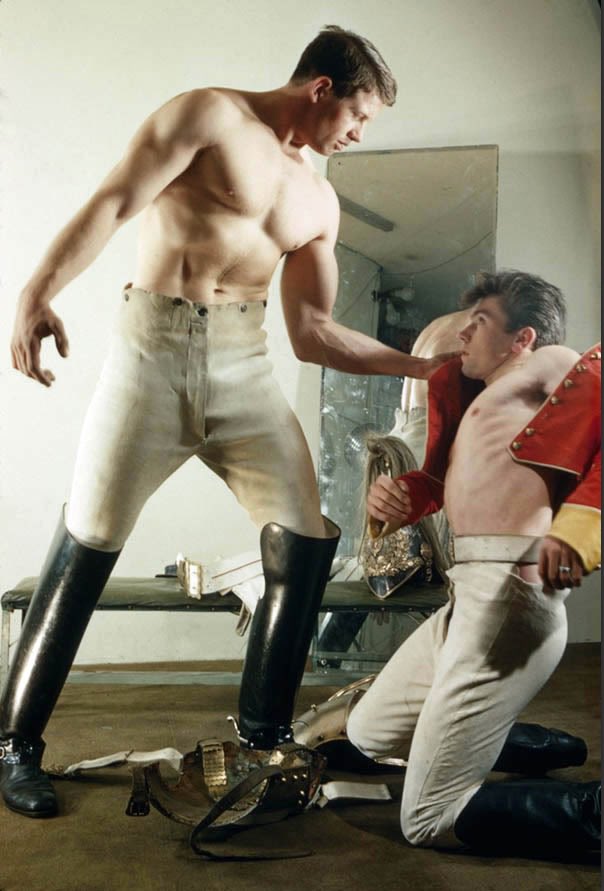 ThatOtherJJ's tweet photo. ᴠ ɪ ɴ ᴛ ᴀ ɢ ᴇ

The homoeroticism is palpable.

In the heart of 1950s London, businessman Basil Clavering ran a thriving cinema chain by day. By night, in the basement studio of his Pimlico home, he pursued a far more personal passion.

Teaming up with his Navy veteran friend John Charles Parkhurst, Clavering launched Studio Royale Hussar. There they captured striking portraits of Queen’s Guard soldiers and other military men from the nearby Hyde Park and Chelsea barracks.

The results were bold but quietly groundbreaking, now preserved through the Colville Gallery. A rare glimpse into a different kind of mid-century photography and the allure of the military male.
