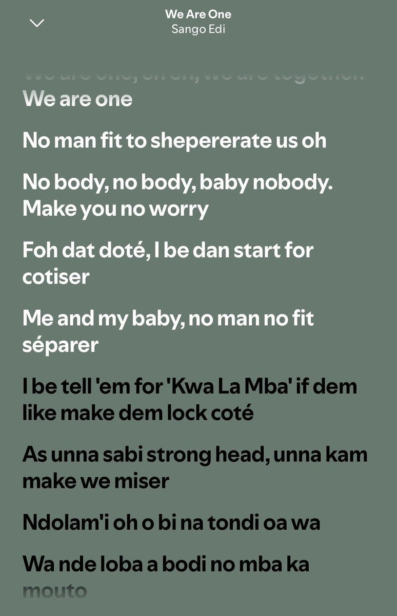 Mpongo_love's tweet photo. Solidifying my sing-along game… ￼😌
#sangoediandfriends https://t.co/TIrYlyMeHn
