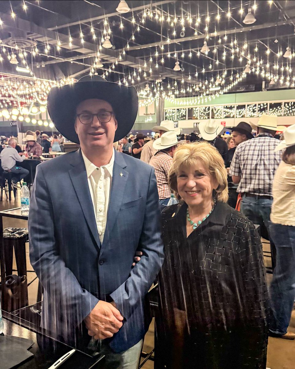 JaneNelsonTX's tweet photo. It was great visiting with Mark Wiseman, newly appointed Ambassador of Canada to the US, at the Calgary Stampede Rodeo today. The Calgary Stampede, much like our world-class rodeos in Texas, celebrates our shared western heritage and entrepreneurial spirit. 🤠 https://t.co/x8QdJrAu9G